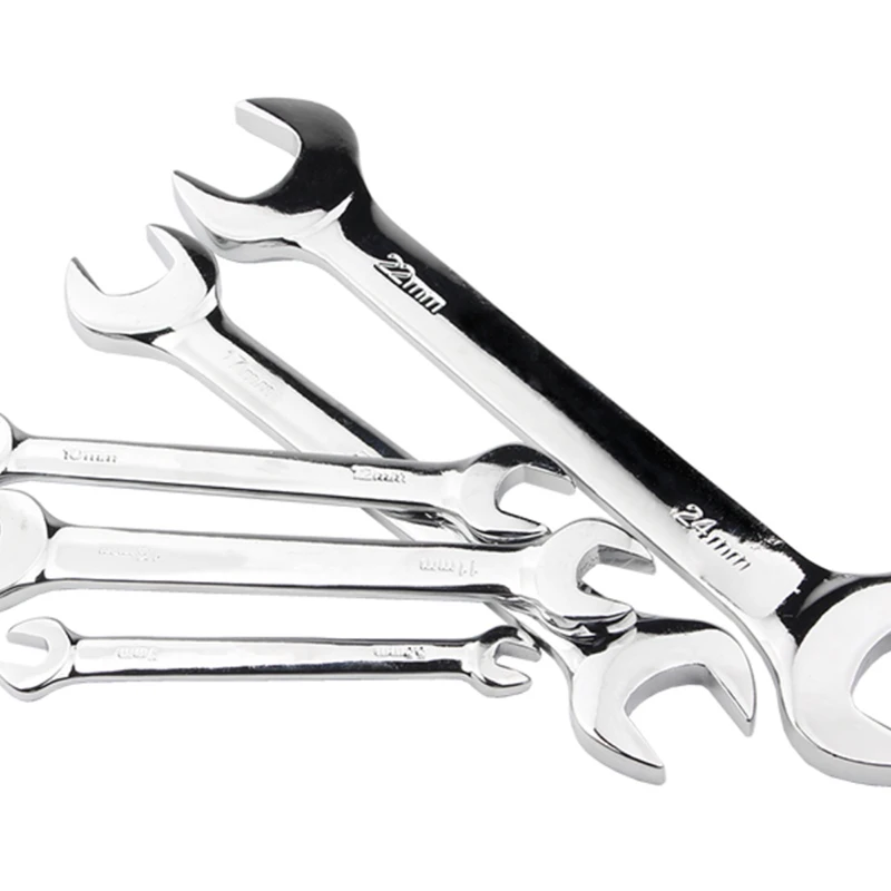 5.5-55mm Double Open End Wrench Hand Tools Combination Wrench Set Hex Spanner Wrench For Hex Nuts Car Repairing tool