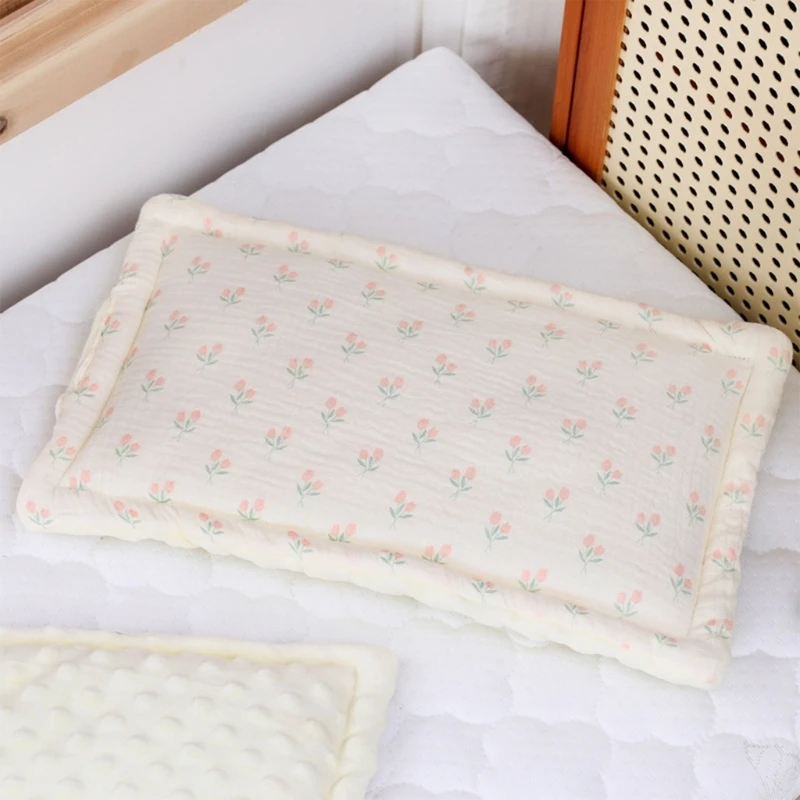 Newborn Infant Pillow Ergonomic Design Baby Head Support Snuggle Up in Softness & Security Multi Pattern Baby Pillow