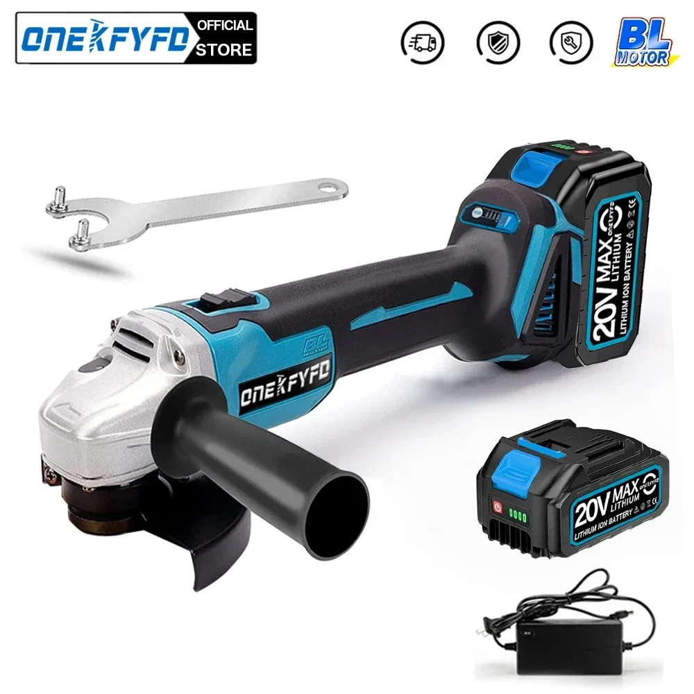 125/100Mm Không Dây Không Chổi Than Điện Máy Mài Góc Mài Mô Hình Gỗ DIY Công Cụ Điện Cho Makita Pin 18V