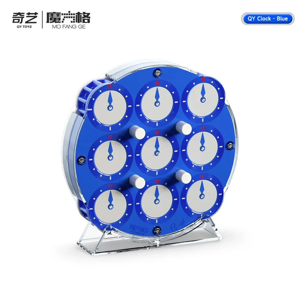 [CubeFun]QiYi Chuanshi Clock Magnetic Puzzle Speed Cube Magic Clock Profissional Educational Toys Gifts