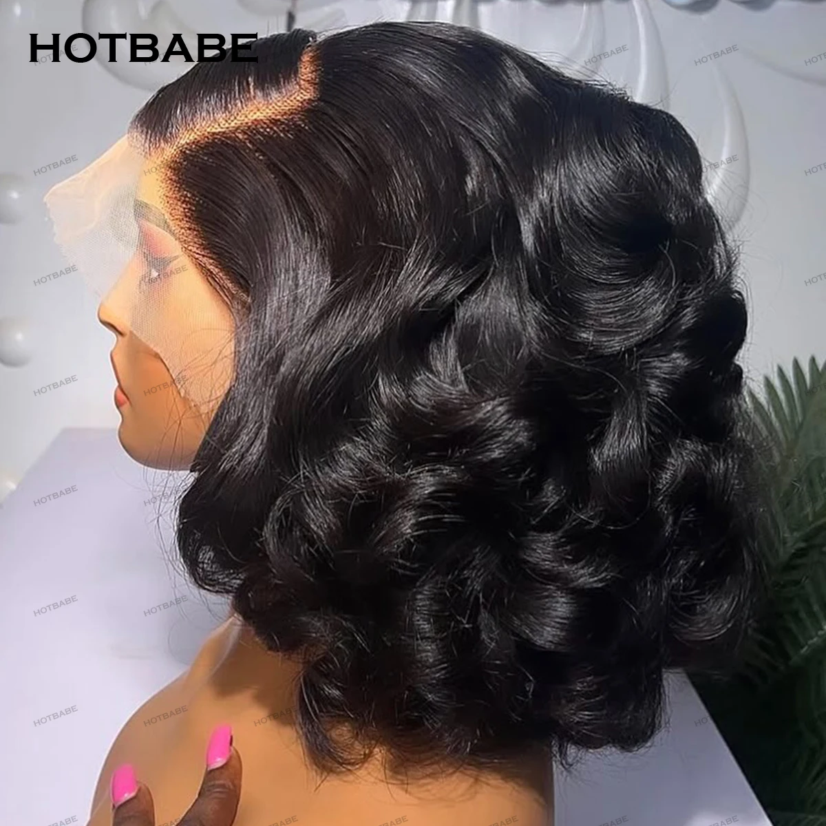 400 densidade bouncy encaracolado super duplo desenhado perucas sem cola cabelo humano 13x6 hd peruca frontal do laço preplucked wear and go hd peruca do laço
