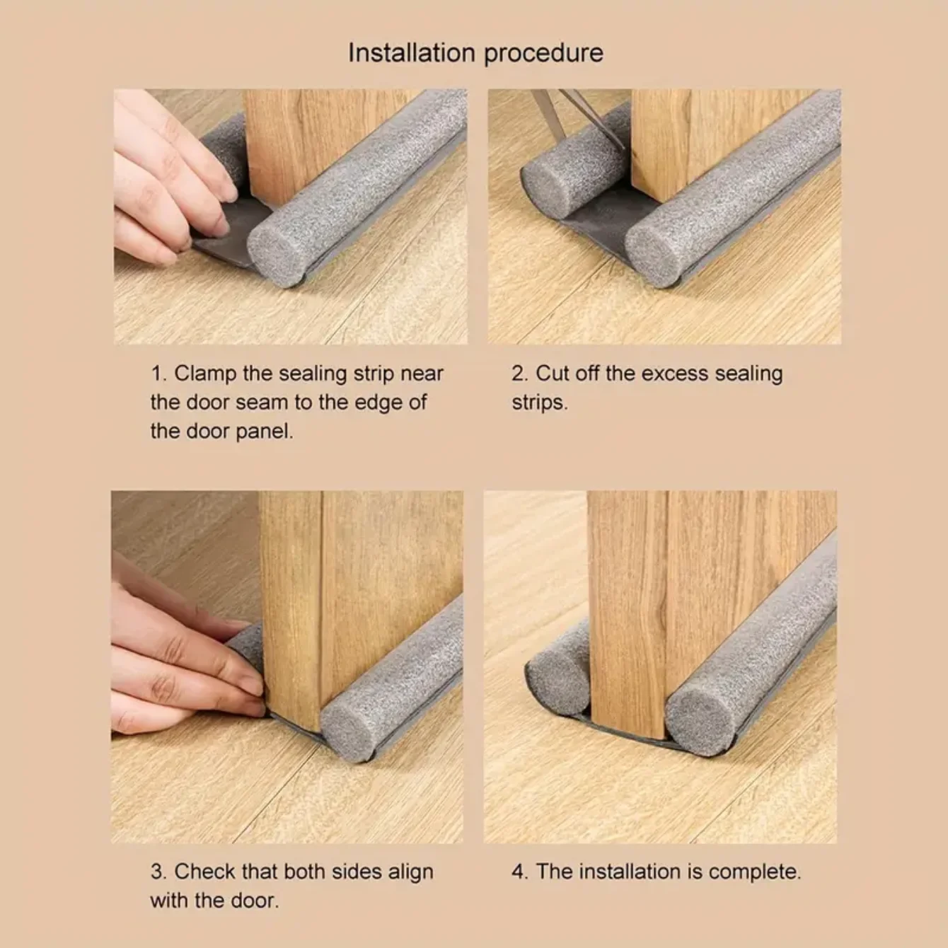 1 PC แถบปิดผนึกประตู,ด้านล่างซีล Strip,Soundproof ประตูและ Window Gap กระจก Strip, การเก็บรักษาความร้อนและกันฝุ่น