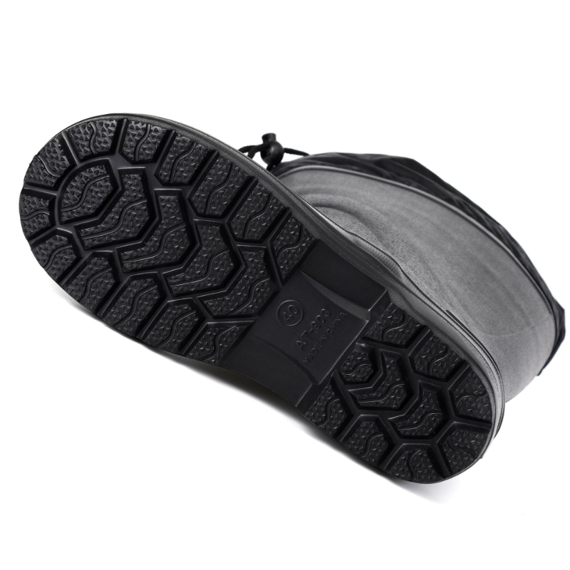 2025 nuevas botas de lluvia para hombre, Botas de lluvia antideslizantes de EVA de alta calidad, botas de nieve con plataforma para hombre, zapatos impermeables cálidos para invierno, zapatos de trabajo para hombre