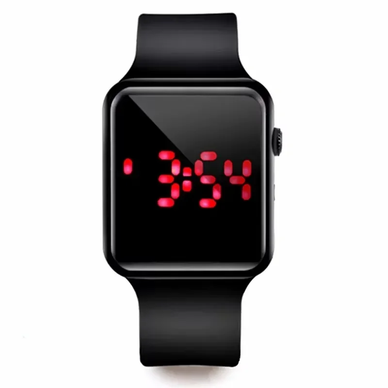 Orologio casual a LED per uomo Donna Orologi sportivi militari da uomo Orologi da polso digitali di moda semplice Orologio in silicone Relogio Masculino