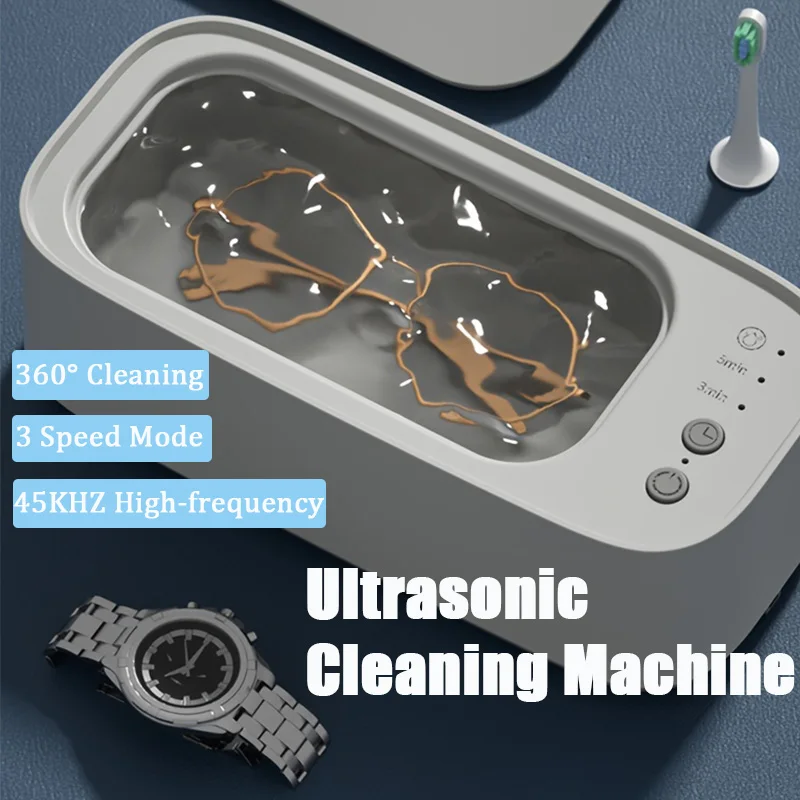 Ultraschall Brillen Reinigung 45KHZ Ultraschall Schmuck Reiniger Maschine Hochfrequenz Ultraschall Reinigung Bad Für Schmuck