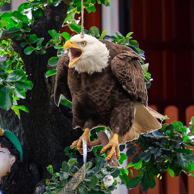 Odstraszacz ptaków Trwały wisiorek odstraszający sów Odstraszacz ptaków Dzwonek Pastoralny wisiorek odstraszający sad Dekoracja ogrodu na zewnątrz