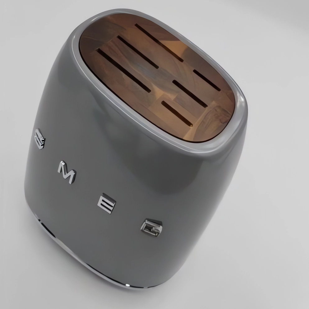 Smeg  Luxury Retro Design Knife Holder Not Include Knives High-quality Kitchen Tool Kitchenware Carrier Home Water cup