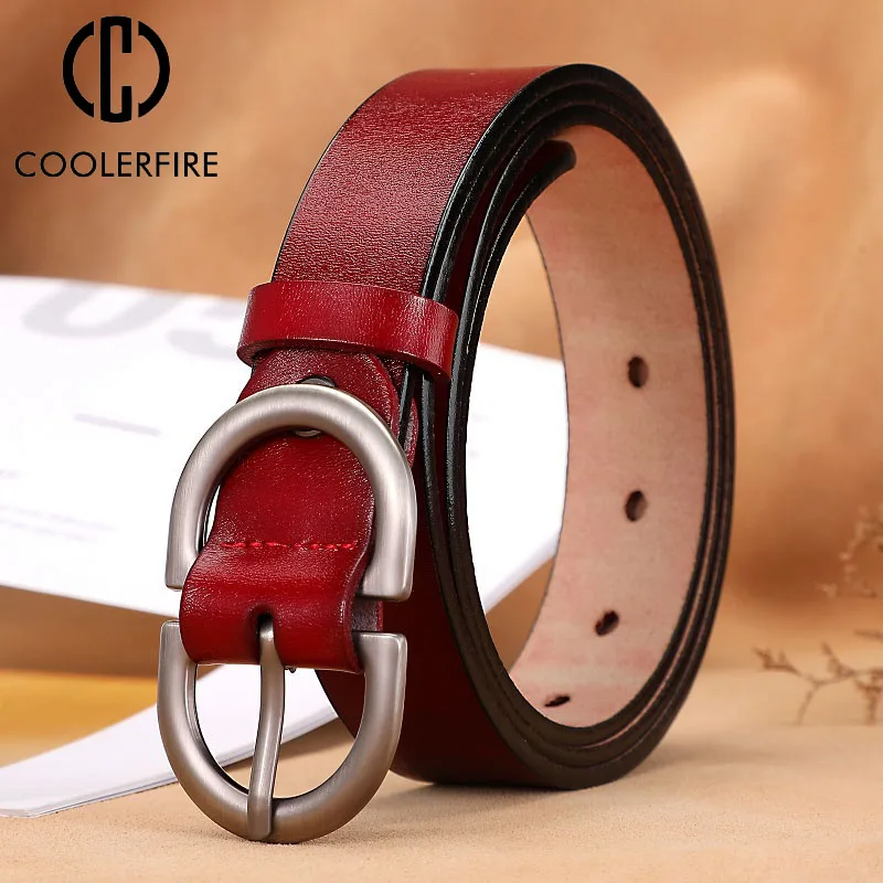 Thắt Lưng Nữ Da Thật Chính Hãng Da Da Bò Chất Lượng Cao Thời Trang Quần Lửng Jeans Nữ Thắt Lưng Đầm Cao Cấp Thương Hiệu Thắt Lưng Nữ LD032-1