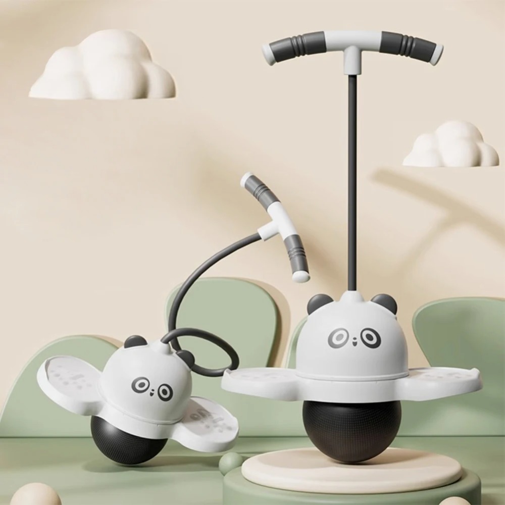 Детский мяч-панда для тренировки баланса, увеличивающий рост, подходит для фитнеса