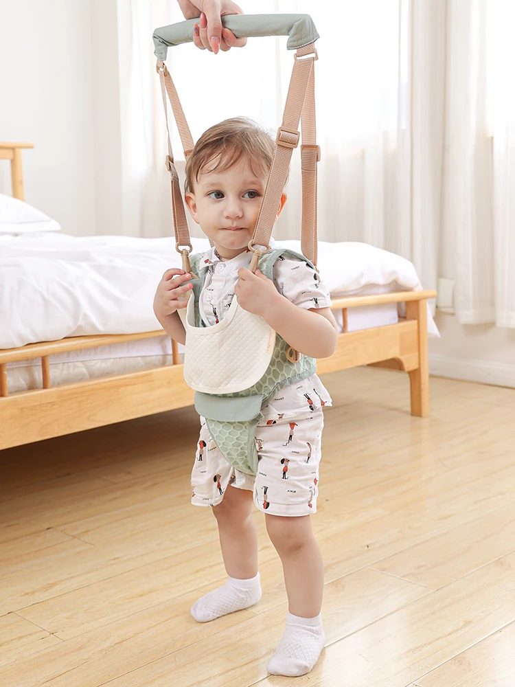 Cinto assistente de arnês para andador infantil, ajuda a caminhada do bebê, aprendizagem infantil, suporte para caminhada, treinador de assistência, arnês para caminhada do bebê