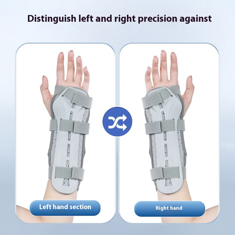 Fijador médico de muñeca para lesiones, férula ajustable para rehabilitación de manos, yeso, sustitución de pacientes