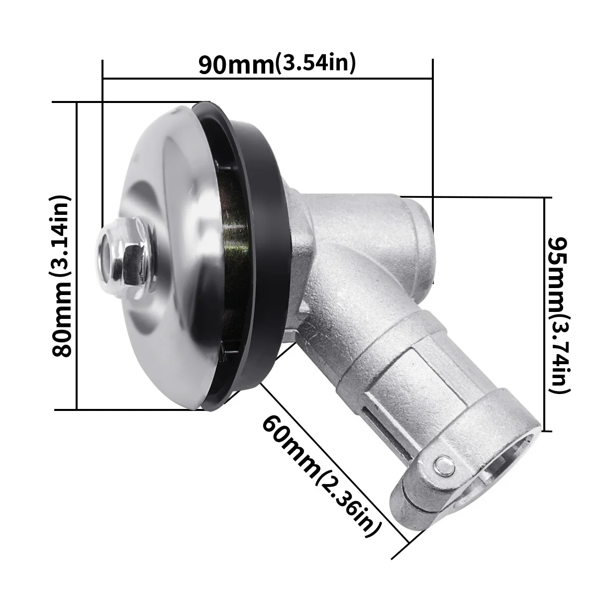 26mm/28mm 7/9 Denti Trimmer Gearbox Gearhead Decespugliatore Tagliaerba Sostituire Gear Head Tosaerba Parti Attrezzo da giardinaggio