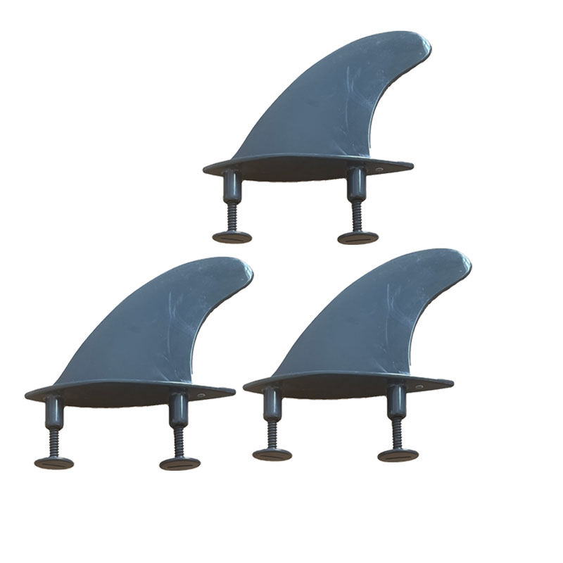 4.5 Inch G5 Soft Top Surf Fin With Replacement 6 Fins Screws Plastic Soft Tail Fin For Soft Surfboard Surfing Accessories