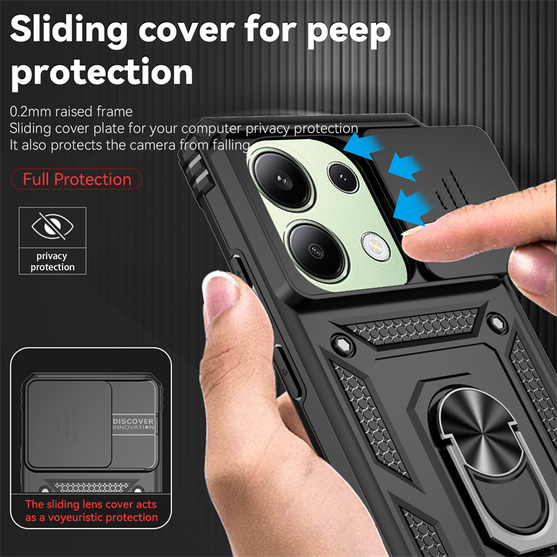 Funda protectora a prueba de golpes para Xiaomi Redmi Note 13 Pro 5G 4G, Funda protectora para teléfono Redmy Note13 Note13pro 5G