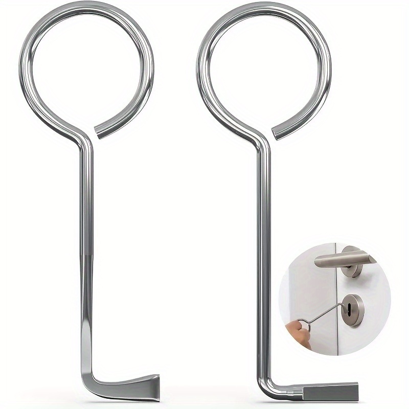 Herramienta portátil para desbloquear puertas con una llave dinamométrica universal adecuada para uso exterior que abre puertas cuando las llaves están olvidadas