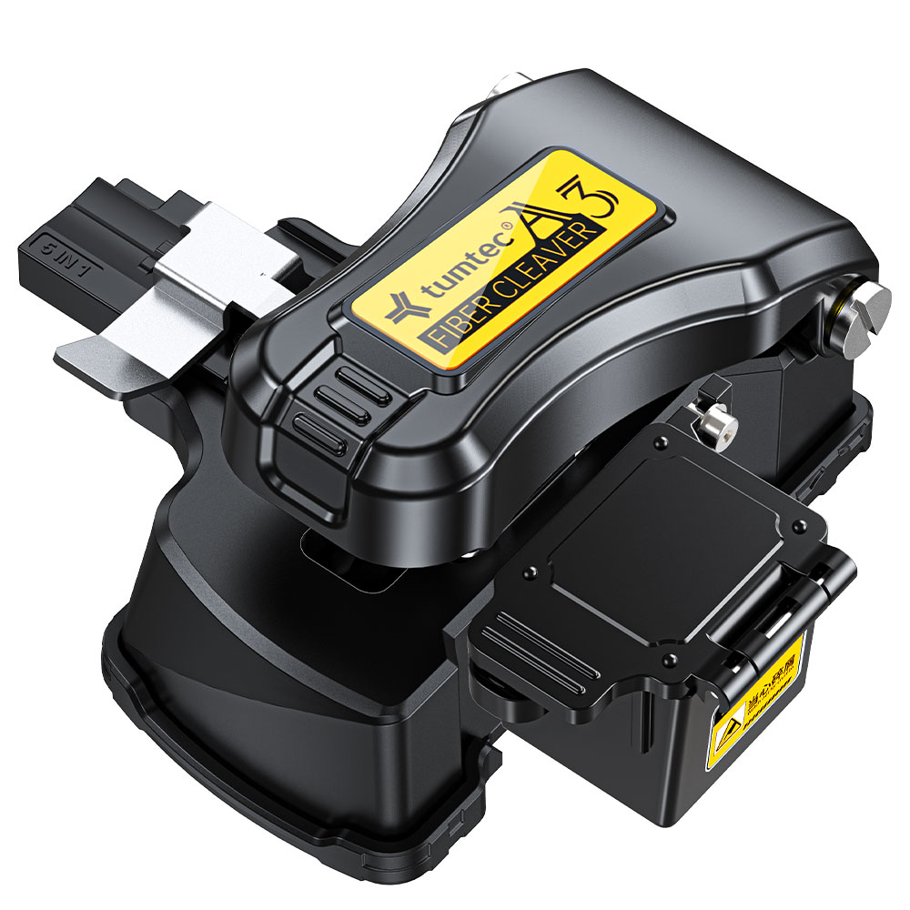 SAIVXIAN A3 Tumtec One-step knife Optical Fiber Cutter High Precision Fiber Cleaver with Scrap Box Lightweight and easy to clean