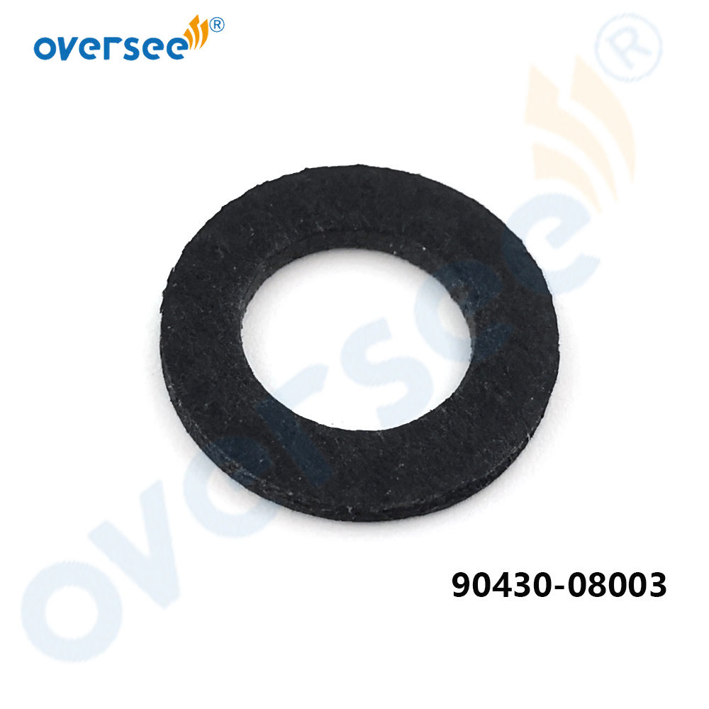 10pcs 90430-08003 For YAMAHA Outboard Lower Unit Oil Drain Gasket 90430-08020-00