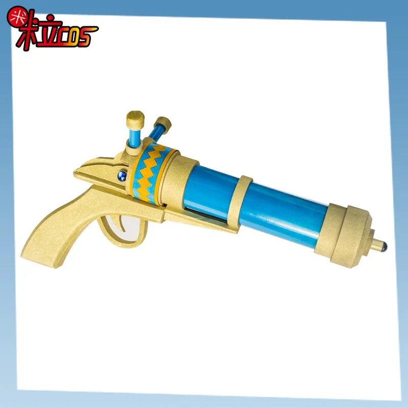 LoL Arcane Jinx コスプレ武器小道具 BaoBao Vi Sister コスプレ銃 LOL Arcane Jinx ブルーウィッグ ハロウィン用 LOL Arcane Vi/Jinx 小道具