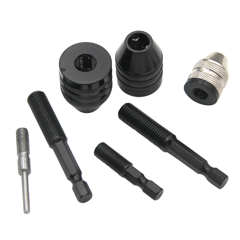0.6-8mm quick change hexagonal handle three claw self centering twist drill chuck electric grinder drill chuck tool