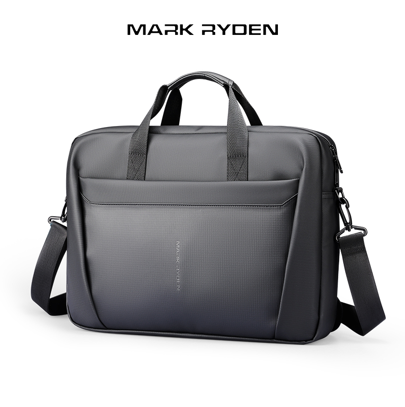 MARK RYDEN Bolsa impermeable para computadora portátil de 14,8-15,6 pulgadas Maletín de negocios Bolso multibolsillo