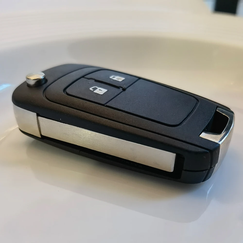 YOCASTY Remote Flip Key Shell Case For Chevrolet Cruze Lova Camaro Impala Spark Opel Replacement Car Shell 2 3 4 5 Button