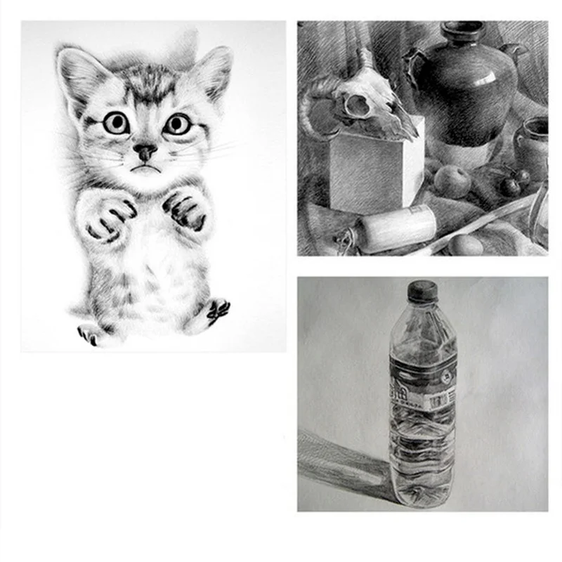 3 шт. ручка-ластик для эскизов, используемая для рисования деталей и мелирования