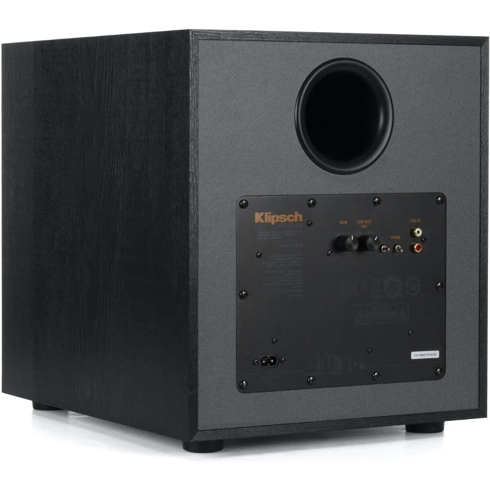 R-100SW 10" Subwoofer, Incredibly Deep Bass and an All-digital Amplifier,14 5" x 12 5" x 16 4"