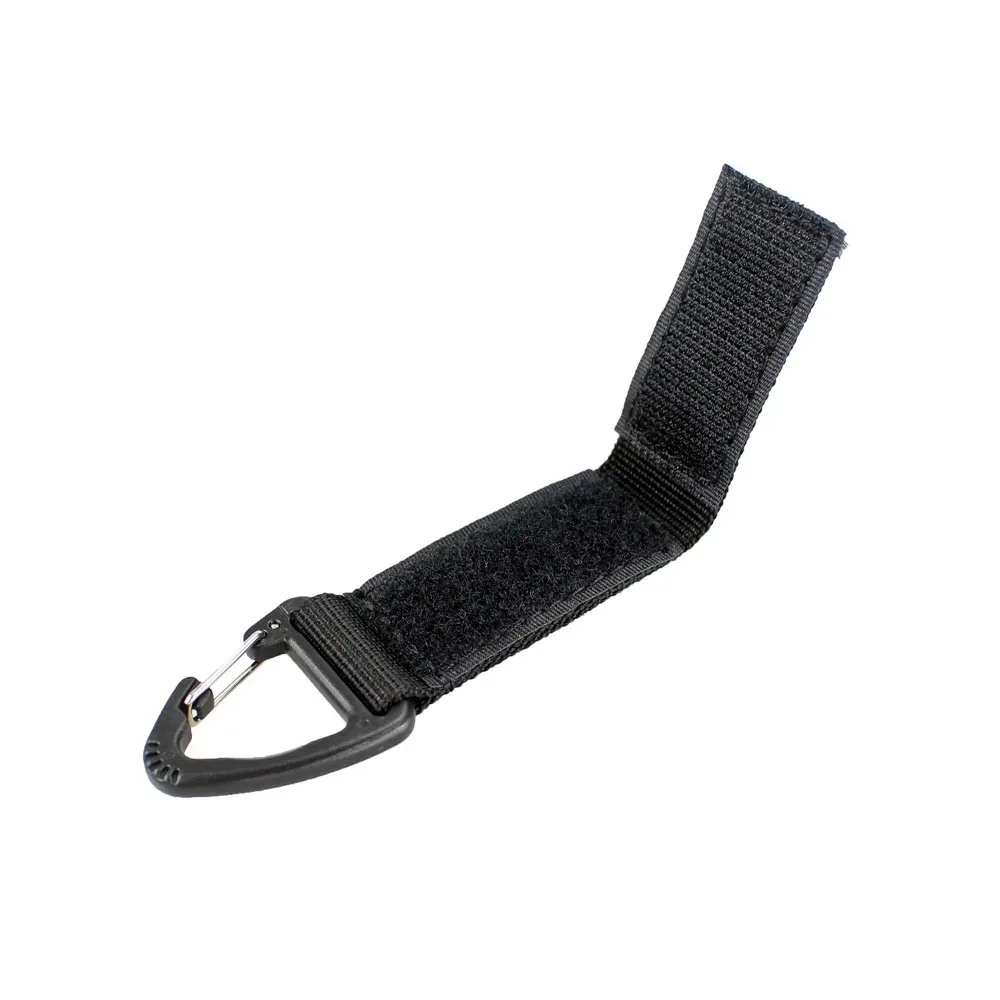Outdoor Camping Hiking MultiTool Molle Webbing คลิป EDC ยุทธวิธีไนลอนริบบิ้นพวงกุญแจ Clasp Hook Carabiner Fastener Hook Buckle