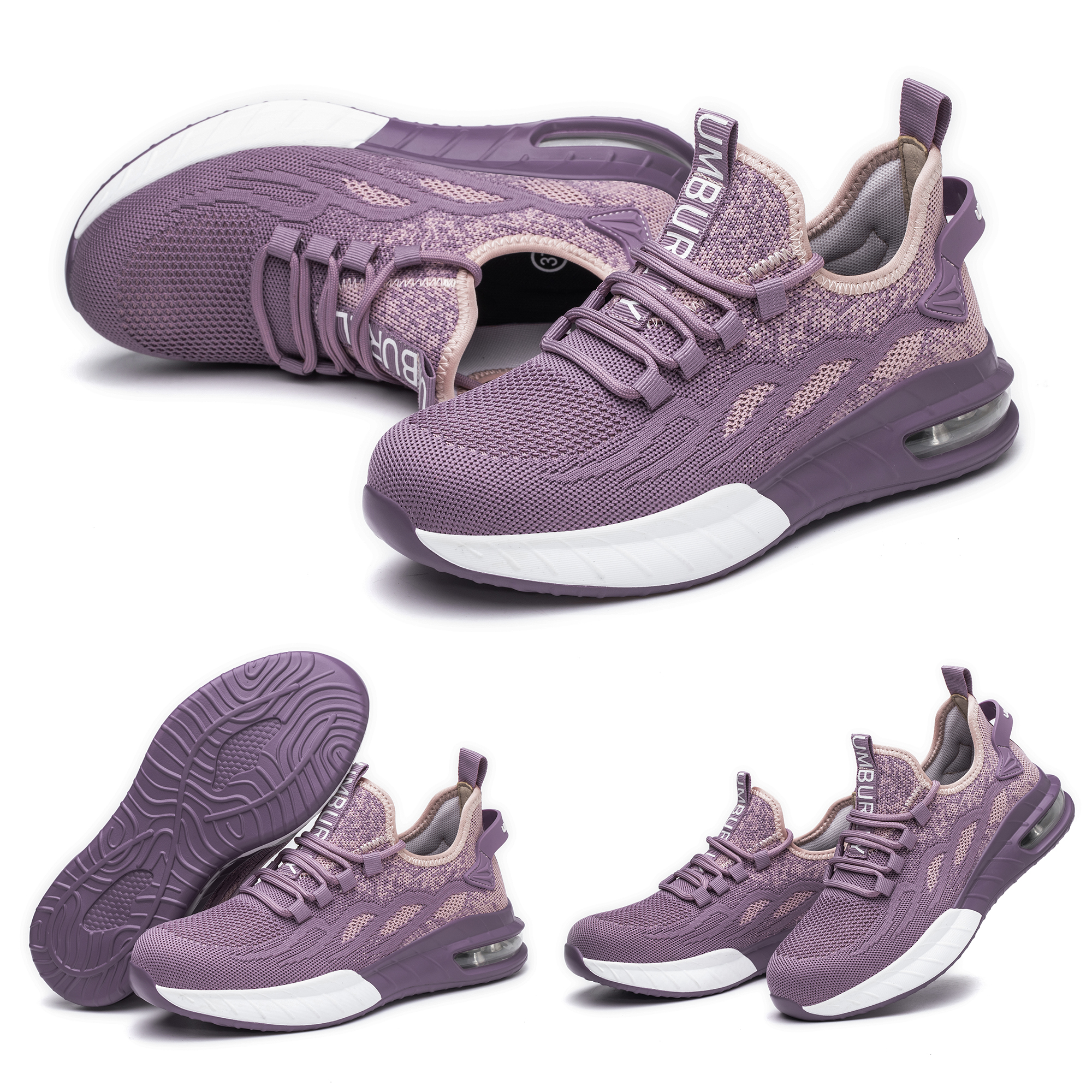 Zapatos de seguridad para mujer, botas de seguridad para el trabajo, transpirables, con punta de acero, a prueba de perforaciones, zapatillas deportivas para el trabajo, botas de seguridad para construcción