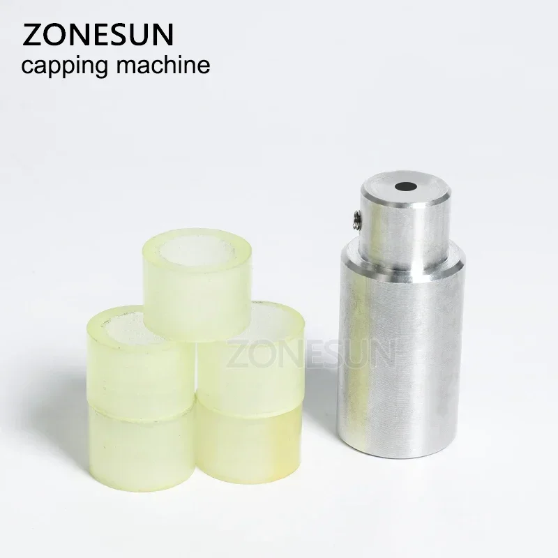 ZONESUN Di Động Cầm Tay Điện Bình Đóng Nắp Máy Tự Động Với An Ninh Vòng Nhựa Capper Gắn Mũ Dụng Cụ