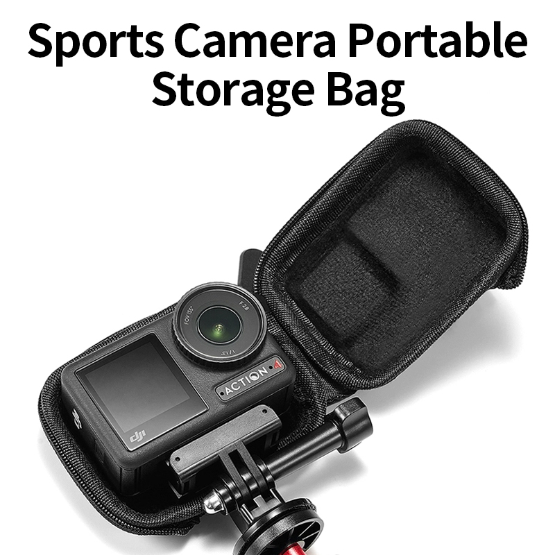 Storage Bag Case for GoPro Hero 12 11 10 9 8 7 6 Portable Mini Box Sport Camera Waterproof Protective Case for GoPro Accessories
