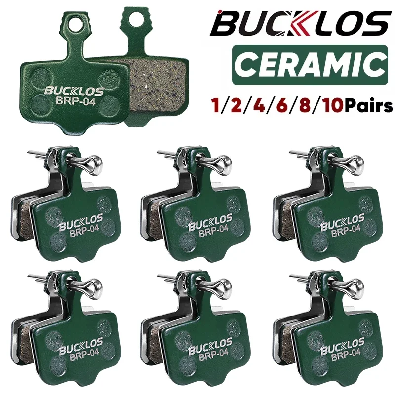 BUCKLOS керамические Hydísic дисковые тормозные колодки для SRAM AVID ELIXIR 1/2/4/6/8/10 пар MTB тормозные колодки износостойкие дисковые тормозные колодки