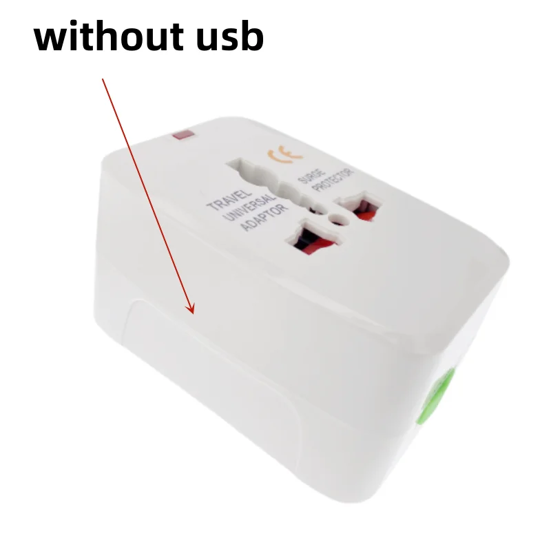 Universele stekkeradapter Internationaal Europees EU VS AU UK Reisadapter Elektrische AC-oplader Converter stopcontact