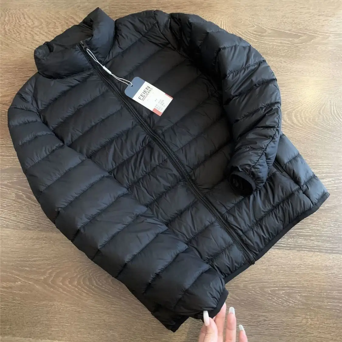 Jaqueta de Aodão Ultra-Leve para Homens, Estilo Slim Fit, Quente para Outono e Inverno, Tradicional Marca Chinesa QfrpkJfGt