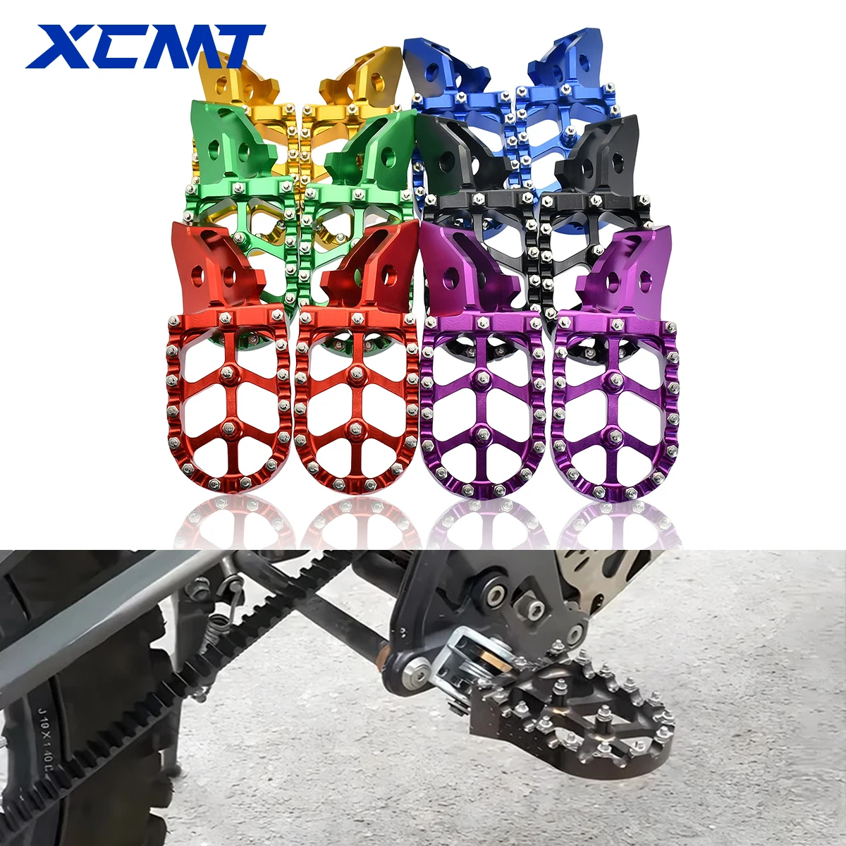 Fußstütze Fußrasten Fußrasten ruht Pedale für Sur-Ron Surron Ultrabee Ultra Bee Off-Road Elektro Moto Fahrzeug Dirt Bike Teile