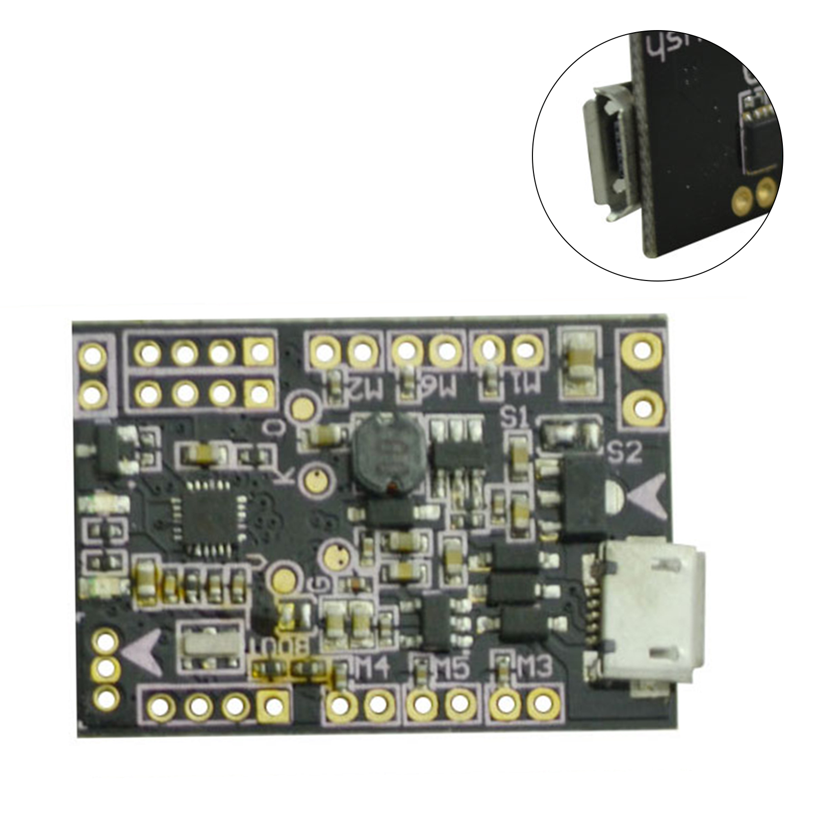Raspberry Pi 4 Model B CPU Single Cooling Fan with RAM LAN USB Chip Heatsinks