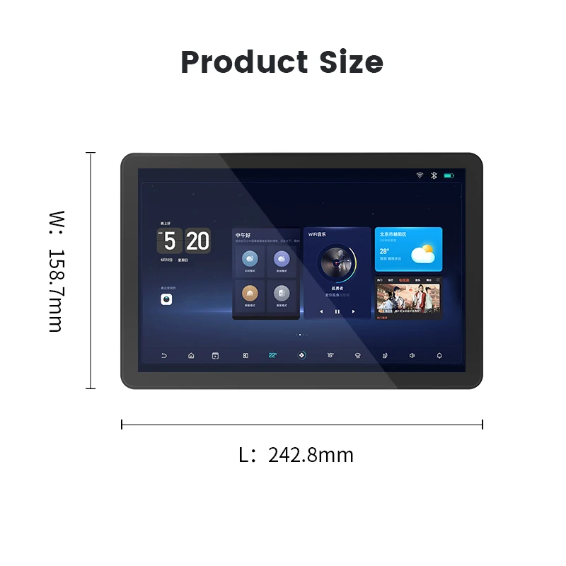 10.1-inch ESP32P4 development board supports Xiaozhi ESP32 C6 capacitive touch screen