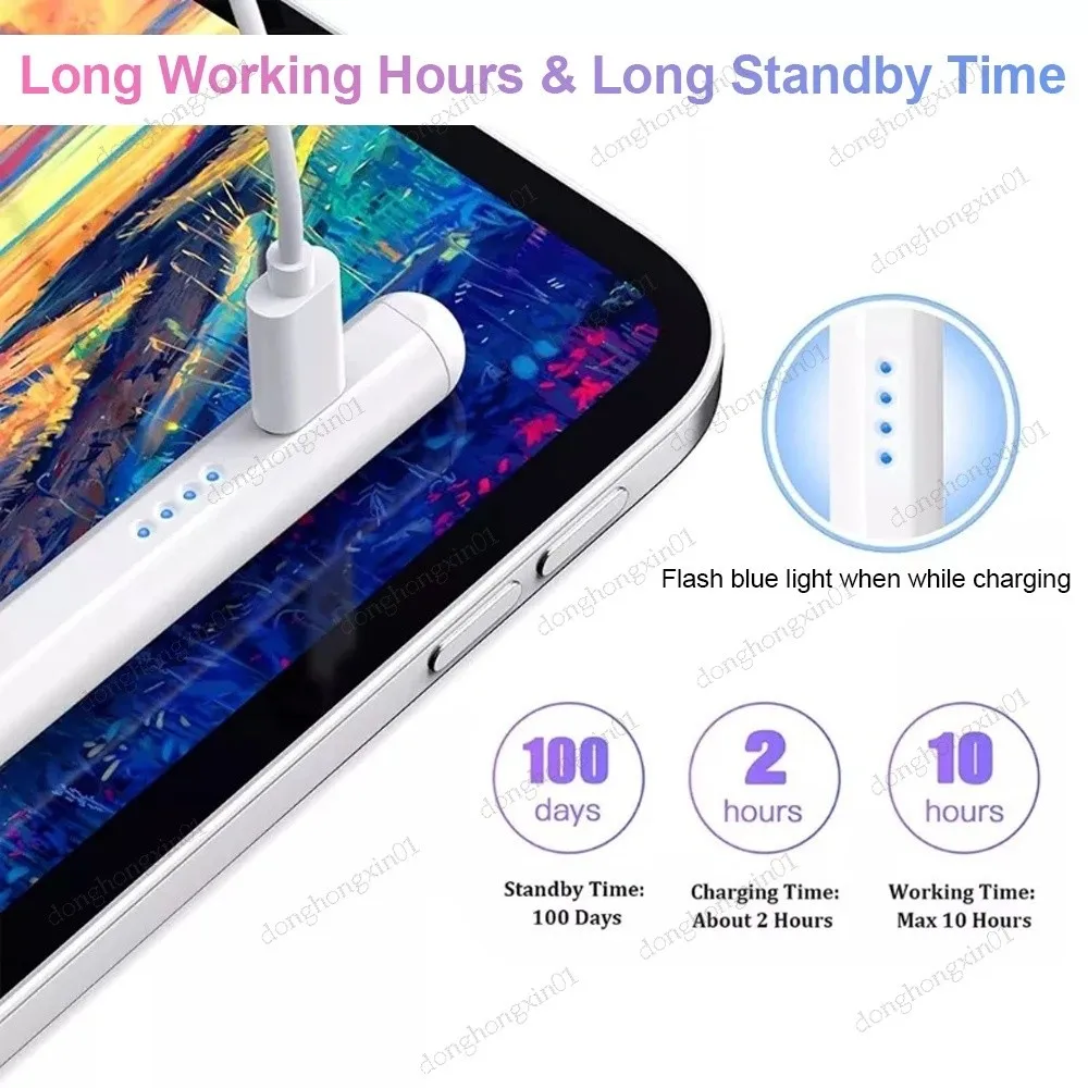 Stylet universel pour Redmi Pad SE 4G, 8.7 pouces, 10.61 Pro 12.1, pour Xiaomi Poco Pad 5G 5 6S Pro 12.4, stylo capacitif Android