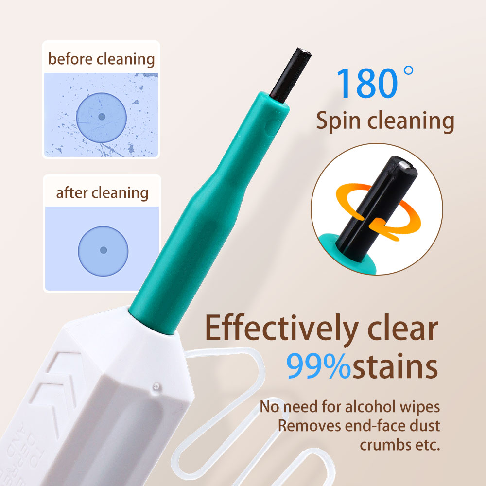 SAIVXIAN SC/FC/ST 2.5mm 광섬유 청소 펜 LC/MU 1.25mm 광섬유 클리너 도구 광섬유 커넥터 클리너