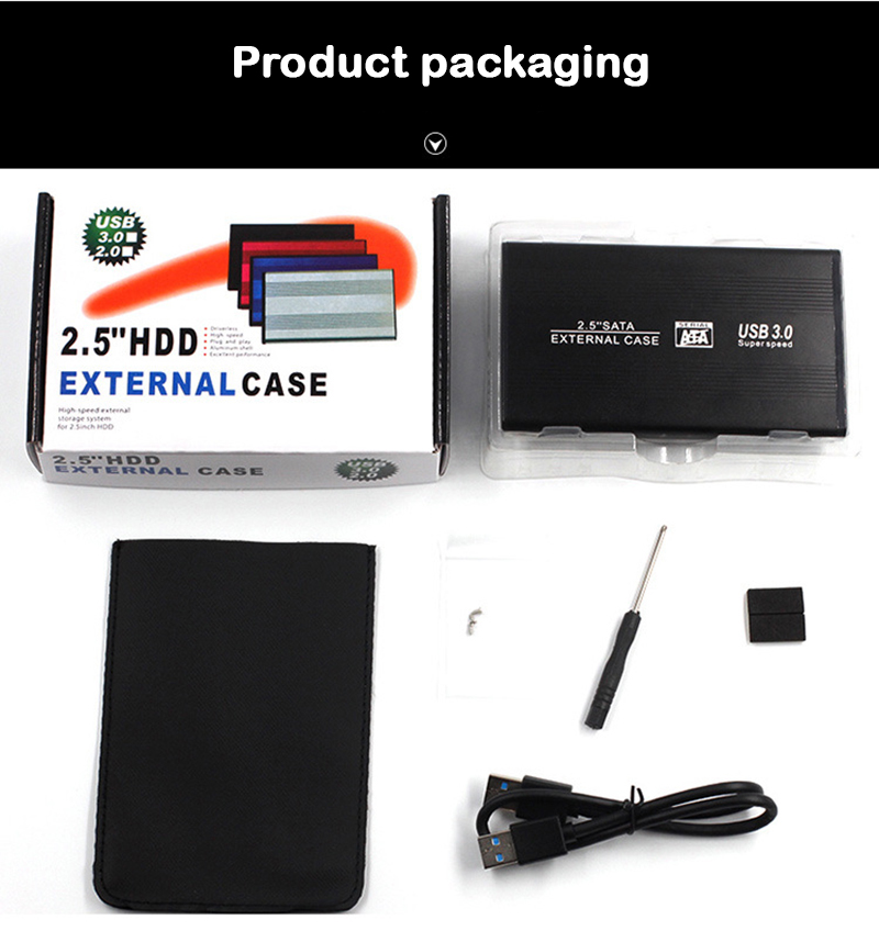 UTHAI BN03 USB3.0 2,5-дюймовый чехол для мобильного жесткого диска из алюминиевого сплава SSD твердотельный чехол для жесткого диска для ноутбука