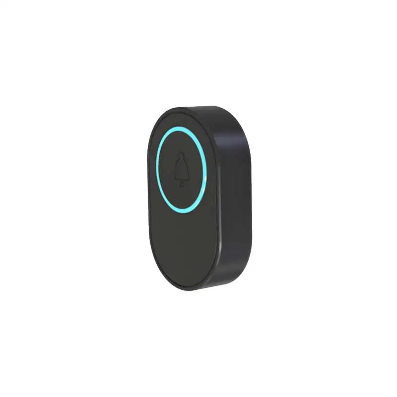 433MHz Waterproof Wireless Doorbell Button SOS Emergency Panic Button  LED Night Vision Fluorescent Ring Flash Alarm Accessories