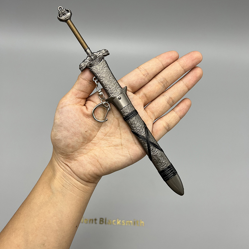22cm Atlantean Sword Conan the Barbarian Arnold Schwarzenegger Anime Peripherals Full Metal Weapon Models 1:6 Doll Equipment Toy