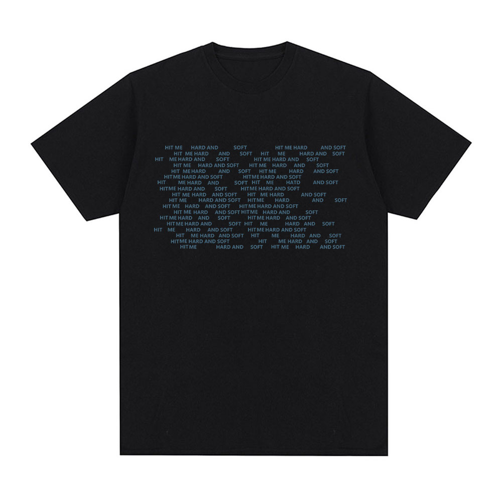 ヒットミーハードとソフト 2024 ツアー Tシャツ男性女性ファッションヒップホップ Tシャツ綿 100% ルーズ半袖 Tシャツファンギフトトップス