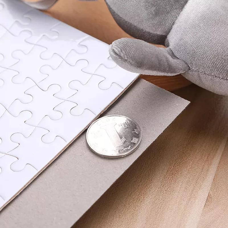 Miễn Phí Vận Chuyển 10 Cái/lốc Giá Rẻ Giá Bộ 120 Có Thể In Bộ Đồ Chơi Bảng Ghép Hình A4 A5 Thăng Hoa Tẩy Trống Ghép Hình DIY In Chuyển Nhiệt