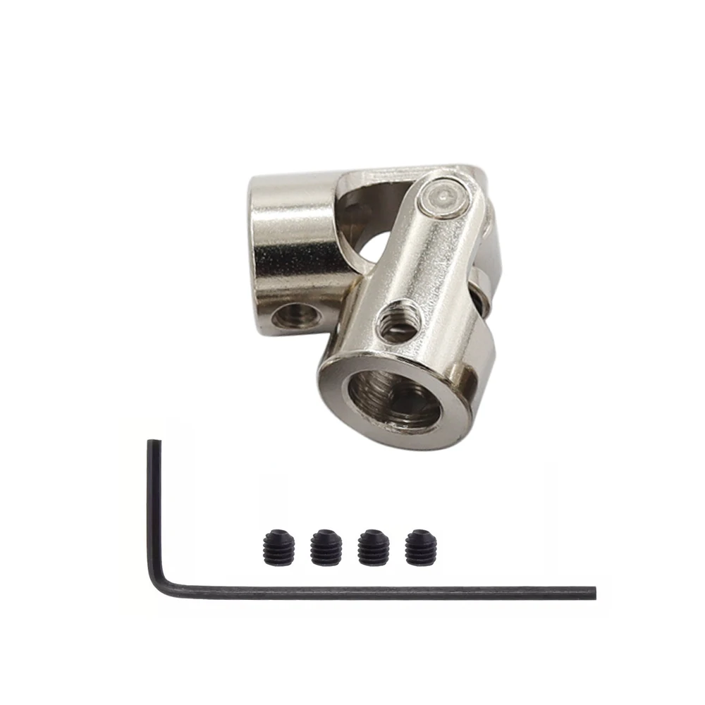 RC เรือรถ SHAFT Coupler โลหะ Cardan Joint มอเตอร์เชื่อมต่อ Universal Joint Coupling Gimbal 2/2.3/3/3.17/4/5/6/8/10/12 มม.