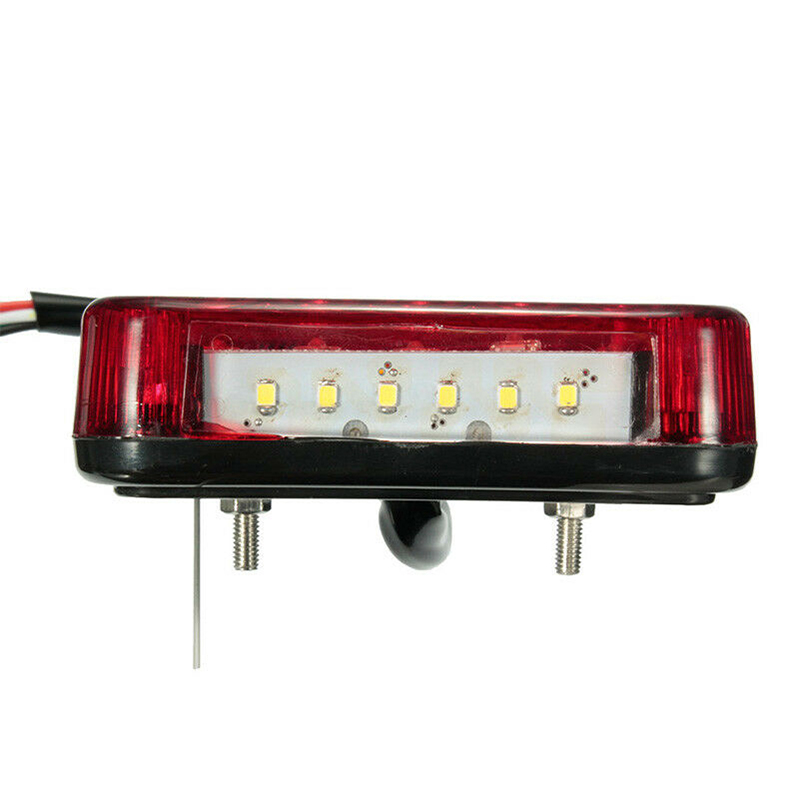1pc 20LED 12V étanche Durable voiture camion feu arrière LED feux d'avertissement lampe pour remorque caravanes