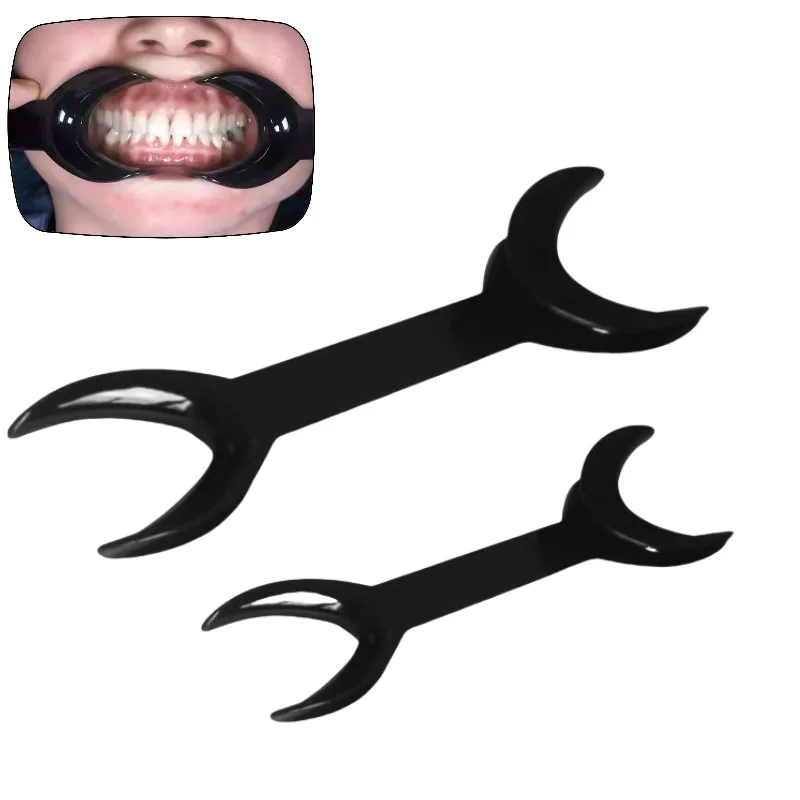 4Pcs Dental Intraorale Lip Wange Retractor Doppel Kopf Lip Retractor Dental Kieferorthopädische Mund Opener Zahnarzt Instrument Werkzeuge