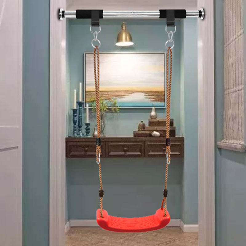 Balanço ao ar livre para crianças pequenas, balanço de jardim para bebês de plástico