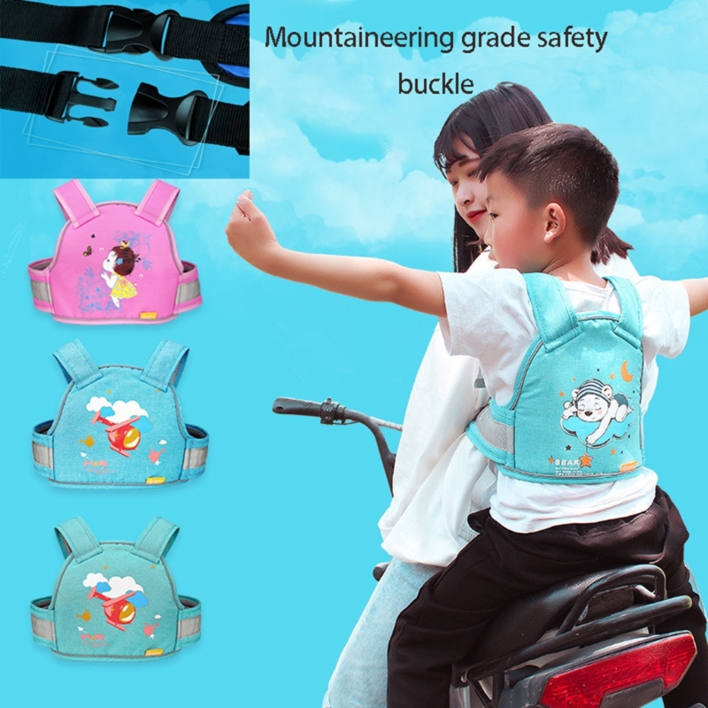 Child Safety Belt Electric Motorcycle Riding Harness Battery Car Baby Strap Fall