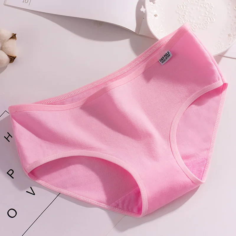 7 unids/lote de bragas de algodón para mujer, ropa interior de talla grande, calzoncillos cómodos para niñas, calzoncillos femeninos, lencería Sexy, ropa íntima M-4XL